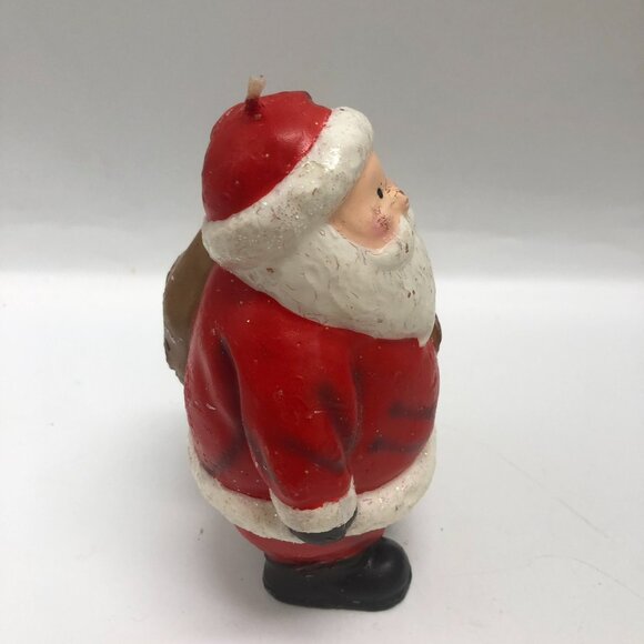 Vintage Santa Clause Candle  6.5" Tall Christmas holiday - Picture 4 of 6